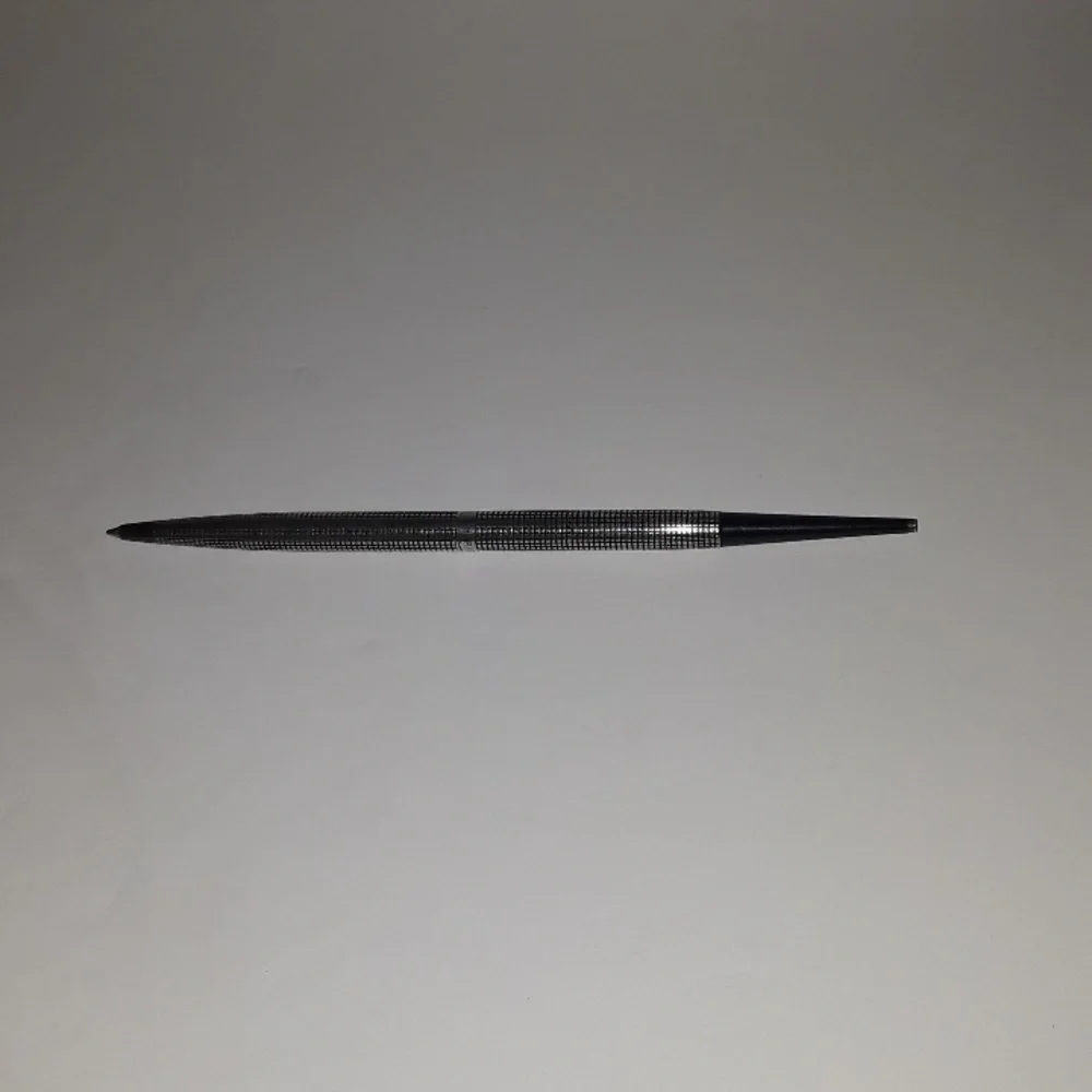 c UNIQUE VINTAGE PARKER STERLING SILVER CAP & BARREL BLUE BALL POINT PEN W…